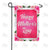 Mother's Day Pink Blossoms Double Sided Garden Flag