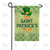 Happy Saint Patrick's Day Double Sided Garden Flag