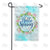 Spring Wreath Double Sided Garden Flag