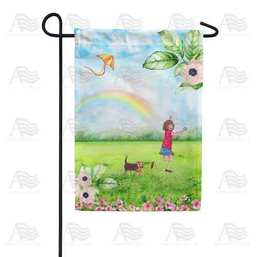 Go Fly A Kite Double Sided Garden Flag