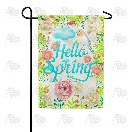 Singing Spring's Praises Double Sided Garden Flag