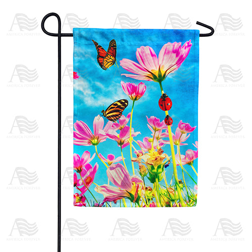Spring Is Popping Up! Double Sided Garden Flag
