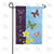 Floral Butterfly Welcome Double Sided Garden Flag