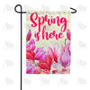 Spring Pink Blooms Double Sided Garden Flag