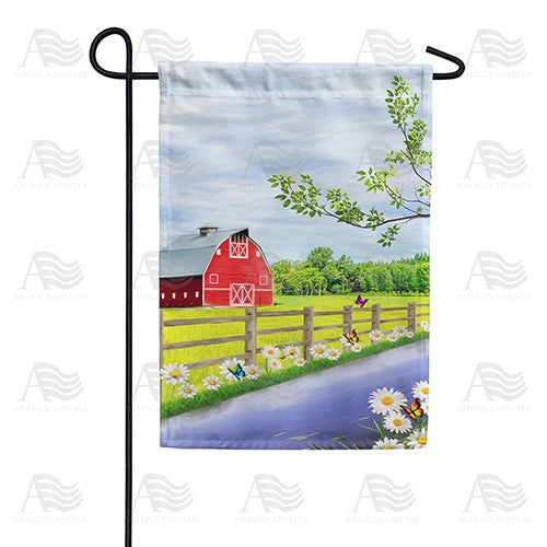 Spring In The Country Double Sided Garden Flag