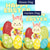 Cute Cheeky Bunny Double Sided Flags Set (2 Pieces)