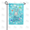 Hearts And Eggs Double Sided Garden Flag