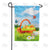 Easter Eggs Basket Double Sided Garden Flag