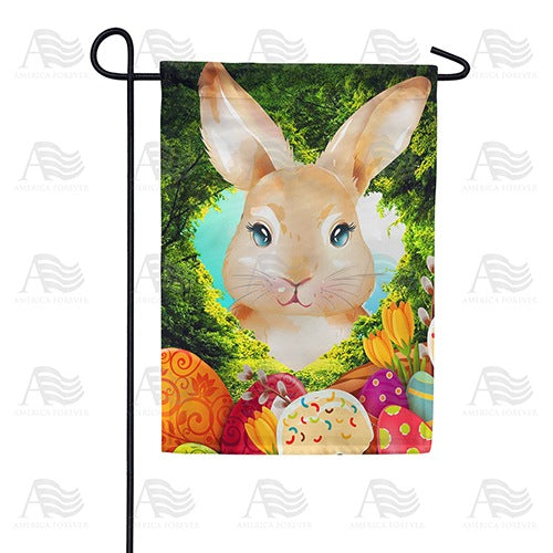Double Checking Easter Deliveries Double Sided Garden Flag