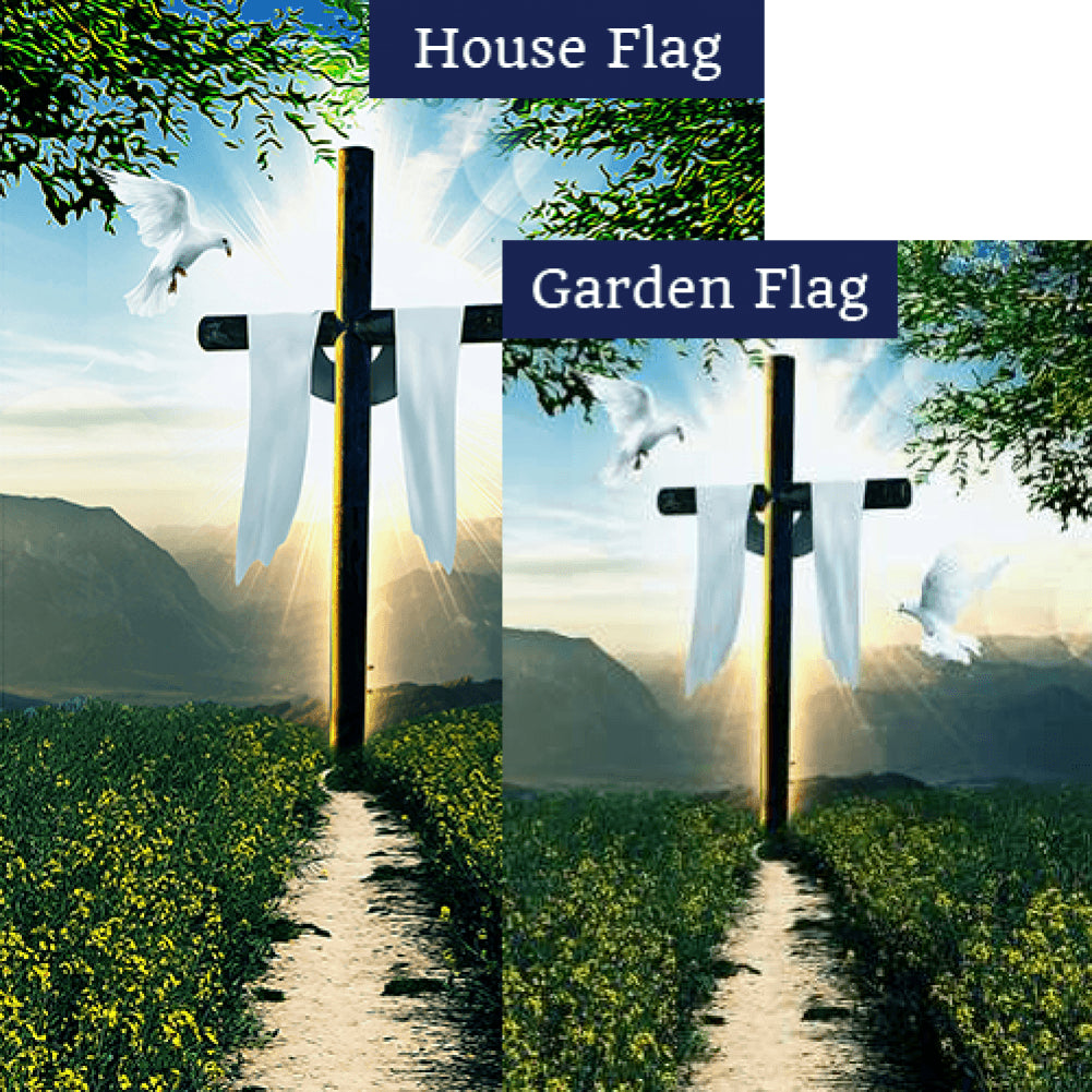 The Road To Galilee Double Sided Flags Set (2 Pieces)