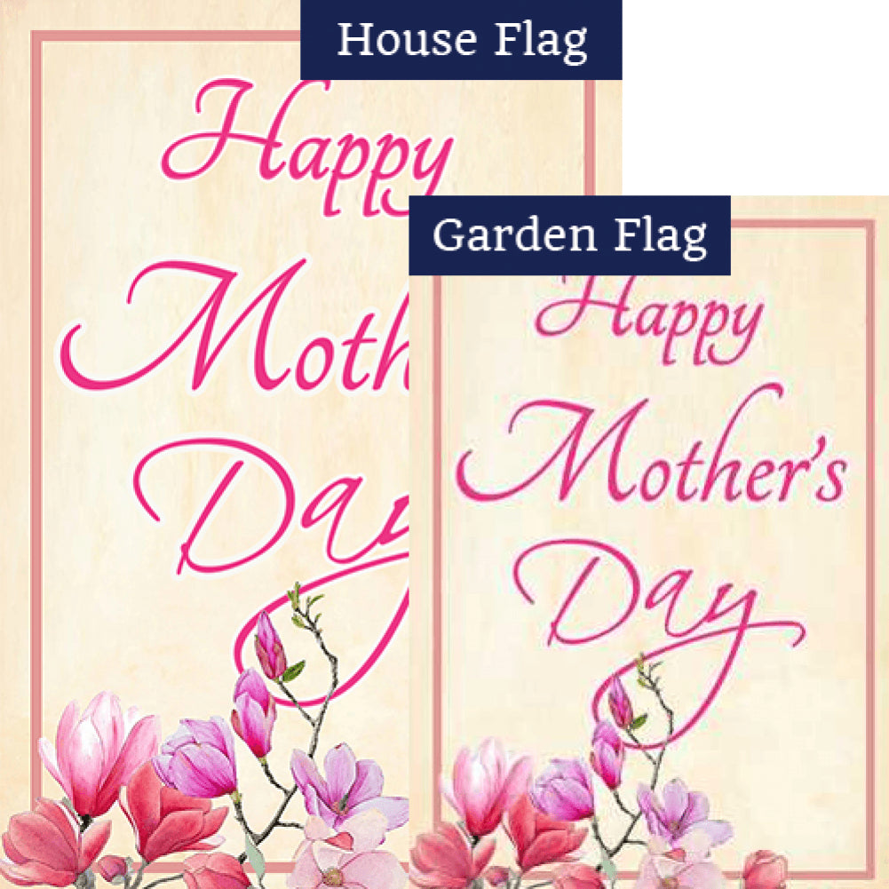 Loving Gratitude For Mom Double Sided Flags Set (2 Pieces)