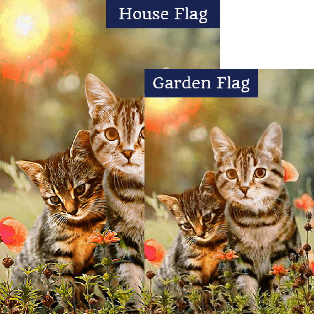 Ready To Pounce Double Sided Flags Set (2 Pieces)