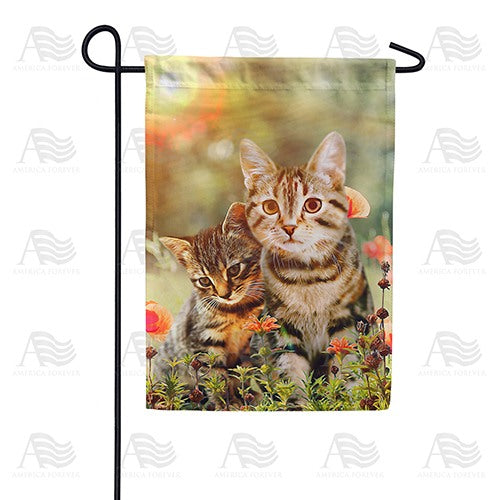 Ready To Pounce Double Sided Garden Flag