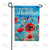 Blue Barn Blooms Double Sided Garden Flag