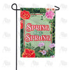 Spring Arrival Double Sided Garden Flag