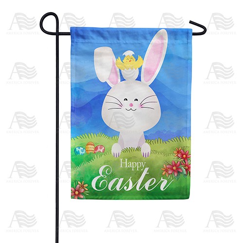 Egg-cited For Easter! Double Sided Garden Flag