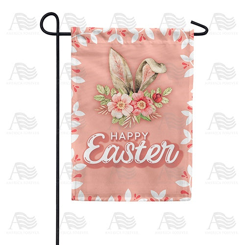 Easter Bunny Ears Double Sided Garden Flag
