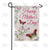 Mother's Day Butterflies Double Sided Garden Flag