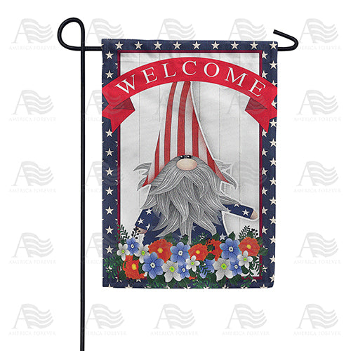 American Gnome Double Sided Garden Flag