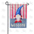 Uncle Sam Gnome Double Sided Garden Flag