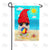 Beach Gnome Double Sided Garden Flag