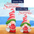 Gnome At Seashore Flags Set (2 Pieces)