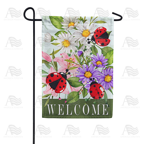 Blooms & Beetles Double Sided Garden Flag