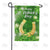 Lucky Golden Horseshoe Double Sided Garden Flag