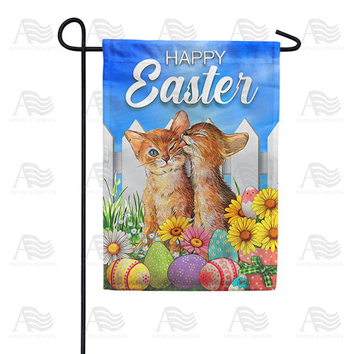 A Purr-fect Easter Double Sided Garden Flag