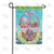 Gnome Easter Basket Double Sided Garden Flag