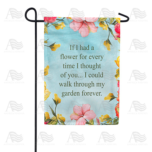 My Beautiful Memory Garden Double Sided Garden Flag