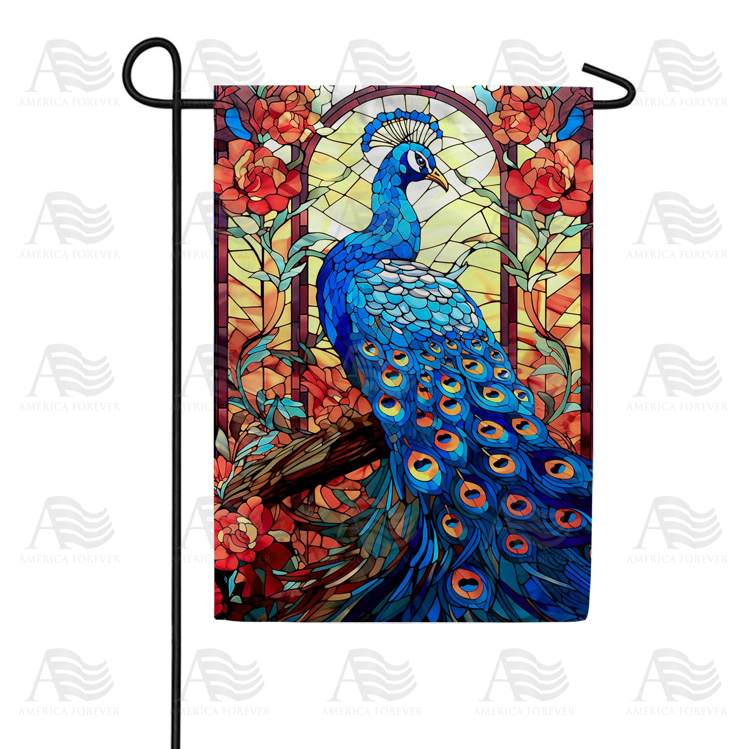 Vibrant Plumage Double Sided Garden Flag