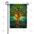Green Tree Of Life Double Sided Garden Flag