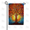 Autumn Tree Blaze Double Sided Garden Flag