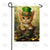 Lucky Charm Feline Fortune Double Sided Garden Flag