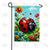 Ladybug's Delightful Garden Double Sided Garden Flag