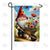Joyful Gnome Gardener Double Sided Garden Flag