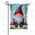 Gnome's Spring Swing Double Sided Garden Flag