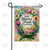 Floral Wreath New Beginnings Double Sided Garden Flag