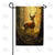 Stag in Golden Forest Light Double Sided Garden Flag