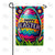 Festive Easter Egg Double Sided Garden Flag