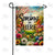 Elegant Spring Roses Greeting Double Sided Garden Flag