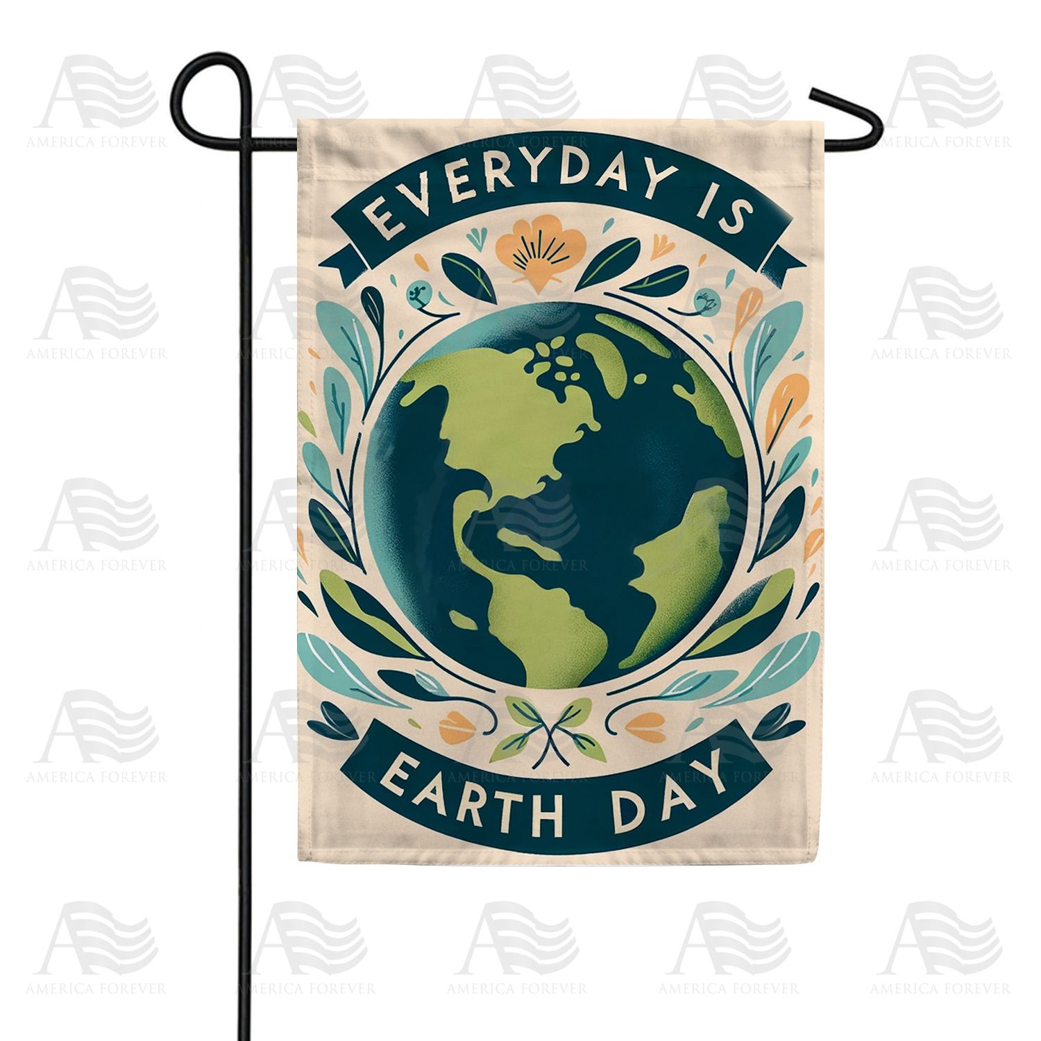 Embrace Our Planet Earth Double Sided Garden Flag