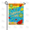 Summer Time Fruits Double Sided Garden Flag