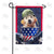 Patriotic Labrador Pride Double Sided Garden Flag