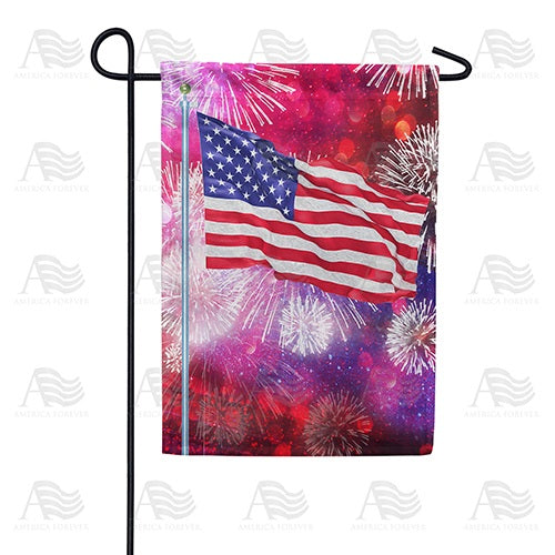 Party in the USA Double Sided Garden Flag