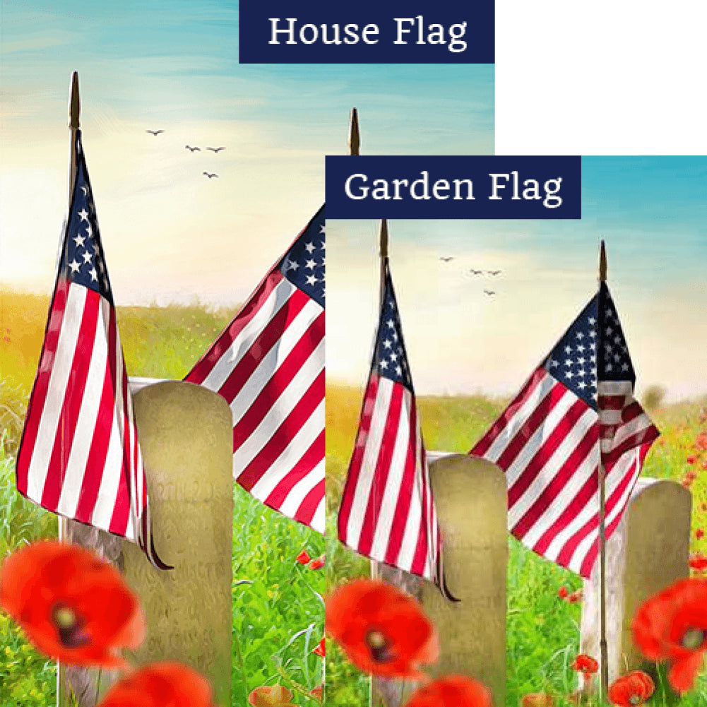 Honor the Heroes Flags Set (2 Pieces)