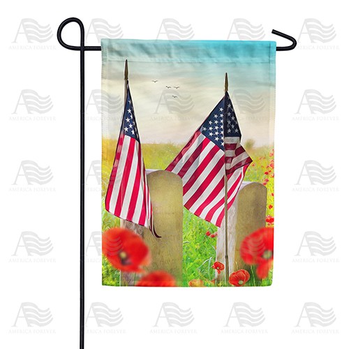Honor the Heroes Double Sided Garden Flag