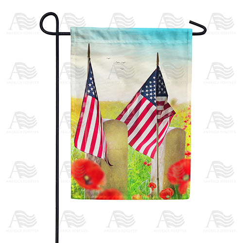 Honor the Heroes Double Sided Garden Flag