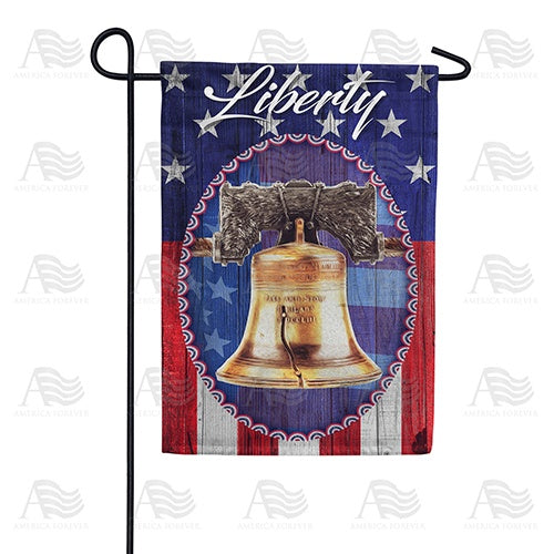 The Liberty Bell Double Sided Garden Flag